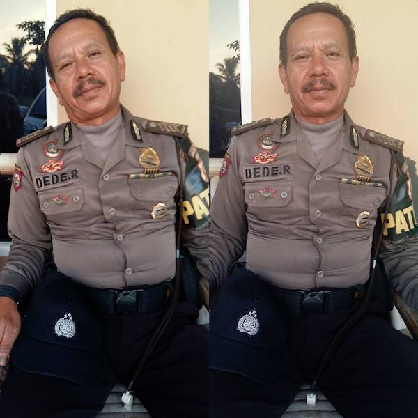 Almarhum Bripka Dede Rahmat Semasa Hidup