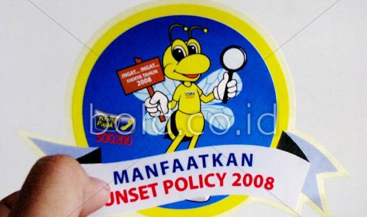 Mengenal Istilah Sunset Policy