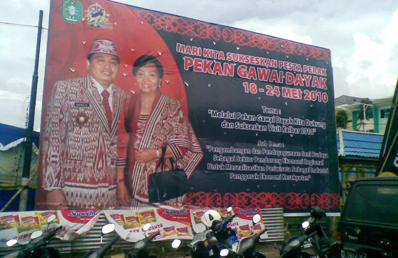 Perayaan Gawai Dayak 2010 di Kalimantan Barat