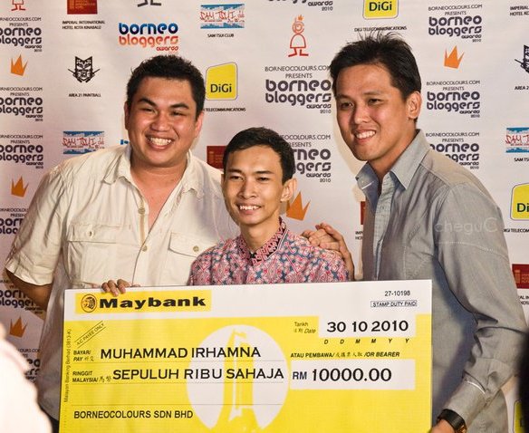 The Winner Borneo Bloggers Award 2010