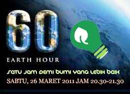 Earth Hour 26 Maret 2011