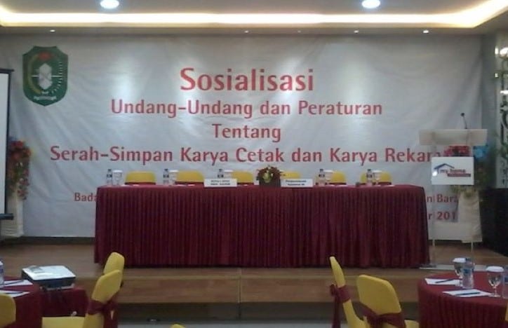 Sosialisasi UU dan Aturan Tentang Serah Simpan Karya Cetak dan Karya Rekam-2014