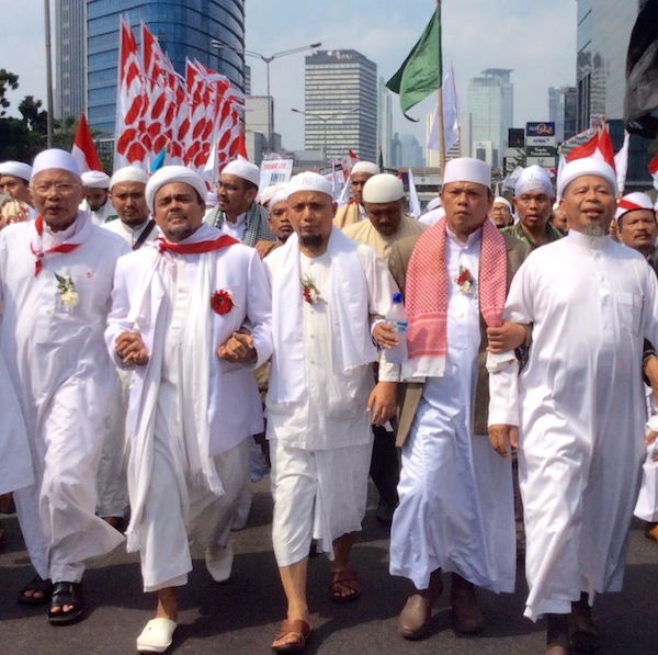 Barisan Terdepan Parade Tauhid Indonesia