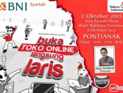 Seminar Buka Toko Online Langsung Laris Pontianak 2015