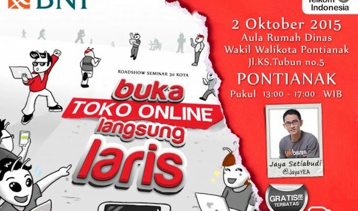 Seminar Bikin Toko Online Langsung Laris Pontianak