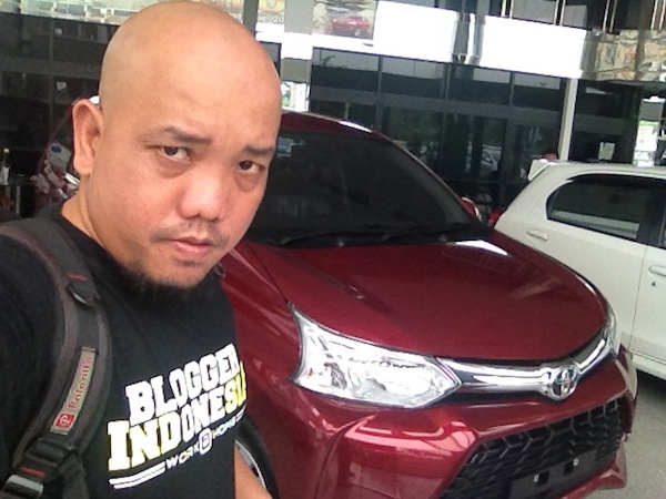 Blogger Borneo Selfie dengan Grand New Veloz