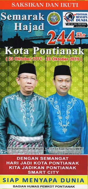 Hari Jadi Kota Pontianak 2015 (Sumber: Pontianak Post)