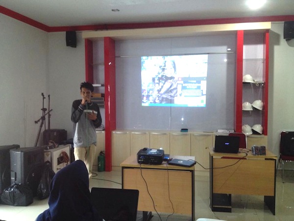 Pemateri Sesi III Workshop Blog Pontianak Session 1