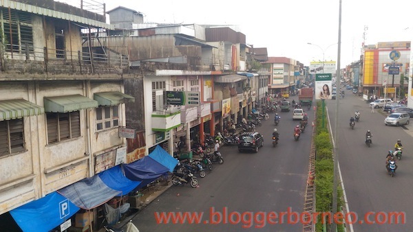 Kawasan Pasar Tanjungpura Pontianak