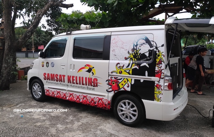 Mobil Samsat Keliling Dispenda Kalbar