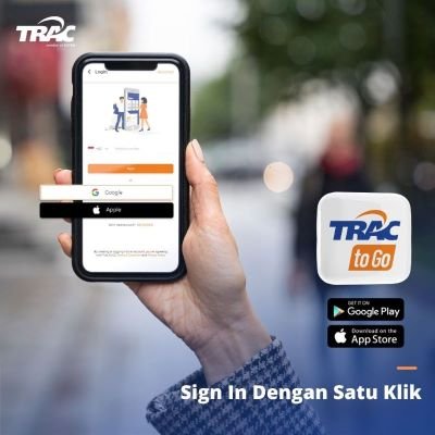 Aplikasi Sewa Mobil TRACtoGo Daftar dengan Sekali Klik