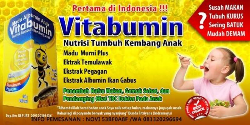 Manfaat Vitabumin untuk Anak