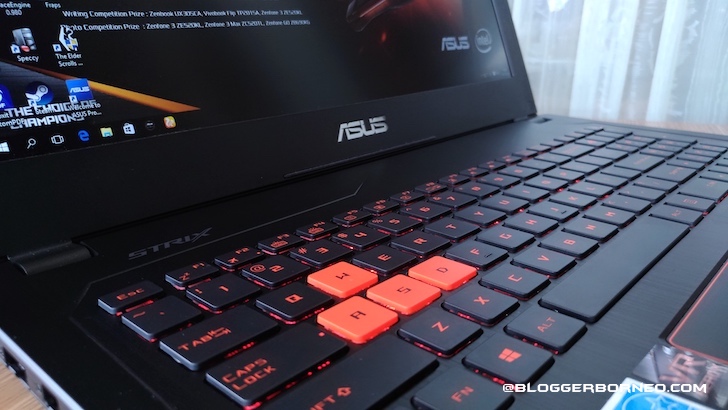 Keyboard Anti-Ghosting ASUS ROG GL502VS