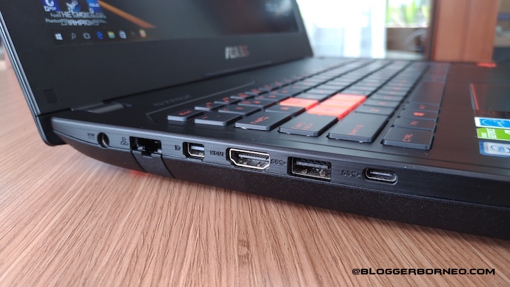 Slot Panel Kiri ASUS ROG GL502VS