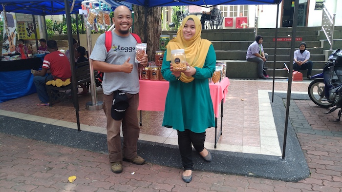 Stand Produk Snack Lokal BissCookiss Malaysia