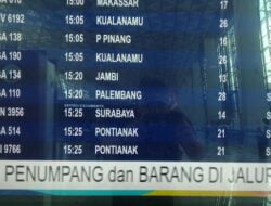 Lihat Papan Informasi, Kaget Ada Jadwal China Airlines Terbang ke Bandara Supadio Kubu Raya