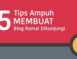 Ingin Blog Anda Ramai Dikunjungi? Ketahui 5 Tips Ampuh di Bawah Ini