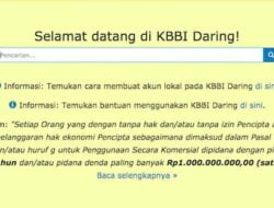 Aplikasi KBBI Online, Memberikan Kemudahan Mencari Kata Baku Bahasa Indonesia