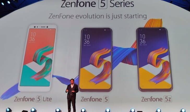 Jerry Shen ASUS CEO Perkenalkan Zenfone Generasi ke-5 di MWC