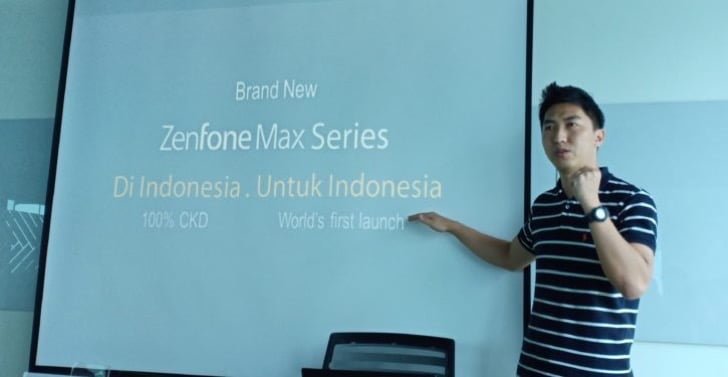 Galip Fu Sedang Memberikan Penjelasan Mengenai Peluncuran Seri ZenFone SnapDragon 636