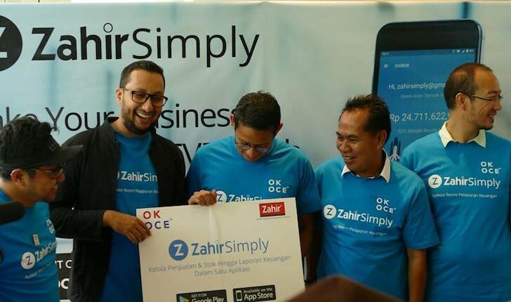 Kerjasama Zahir Simply dengan OKE OCE DKI Jakarta