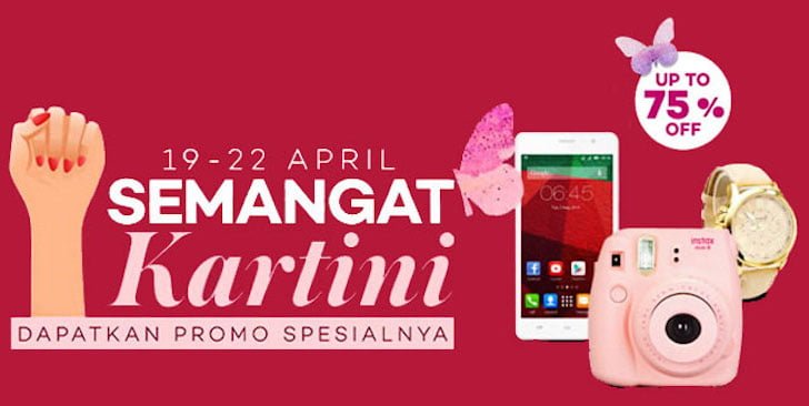 Promo Diskon Hari Kartini BukaLapak