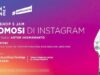 e-UKM Online Workshop 5 Jam Promosi di Instagram