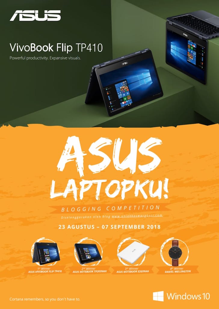 Lomba Blog ASUS Laptopku