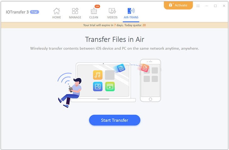 IOTransfer 3 Wireless AirTrans