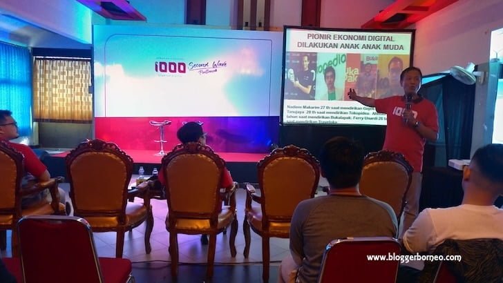 Staf Ahli Kemenkominfo Bidang Hukum Memberikan Presentasi dalam 1000 Startup Digital Pontianak