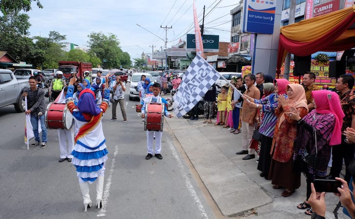 Acara Pembukaan Grand Opening Amanda Brownies Pontianak