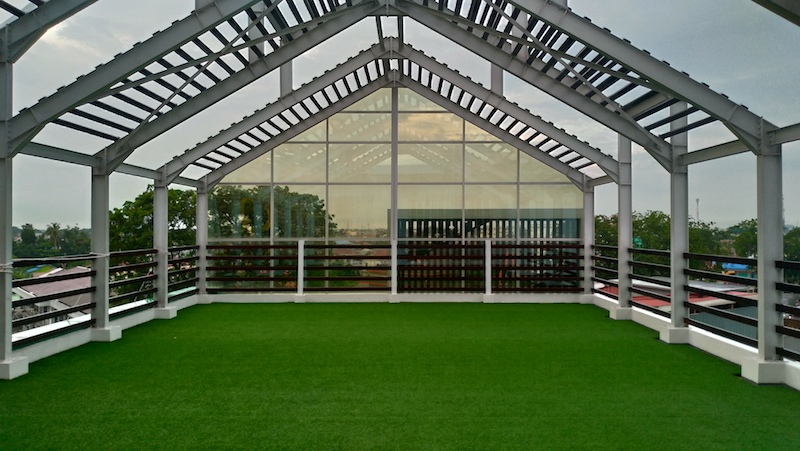Ruangan Outdoor Lantai Atas UMKM Center Pontianak