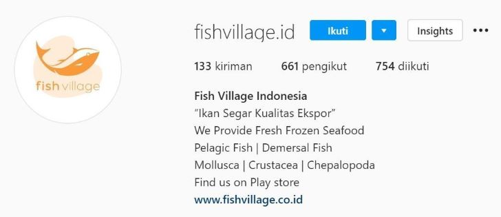 Aplikasi Belanja Sayur Online Pontianak Fish Village