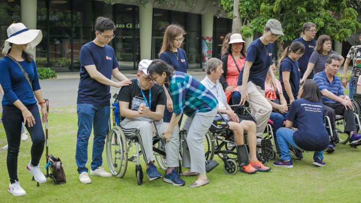 RGE Founders Day Stroke Support Station Singapore Survivors