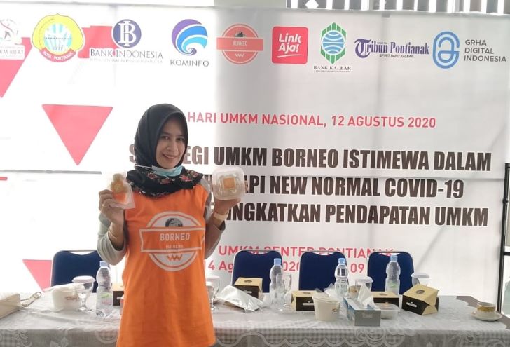 Peserta Seminar UMKM Borneo Istimewa dan Link Aja