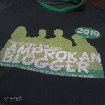 Baju Kaos Amprokan Blogger Bekasi 2010