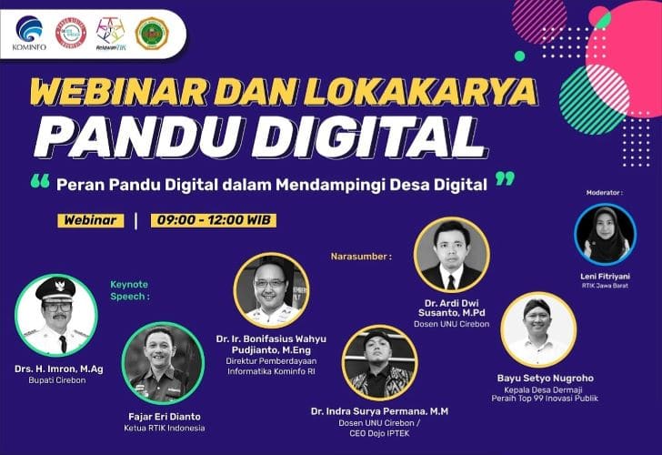 Webinar dan Lokakarya Pandu Digital