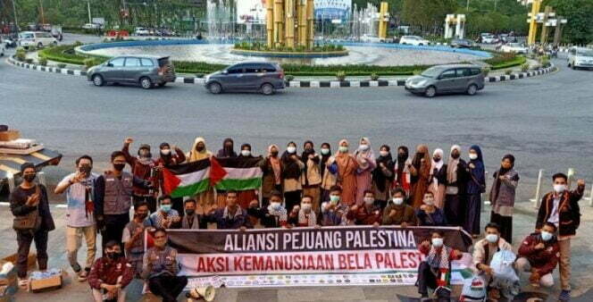 
 Image: Aliansi Pejuang Palestina Kalimantan Barat