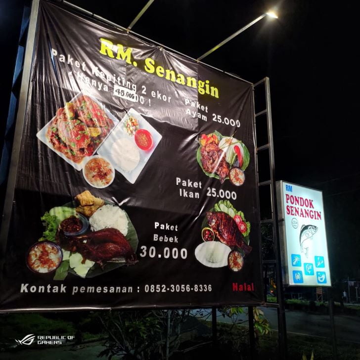 Harga Menu Makanan Pondok Senangin Kubu Raya