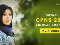 Info CPNS Tahun 2021 Lulusan SMA SMK, Ini Syarat Pendaftarannya