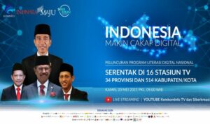 Indonesia Makin Cakap Digital, Peluncuran Program Literasi Digital Nasional