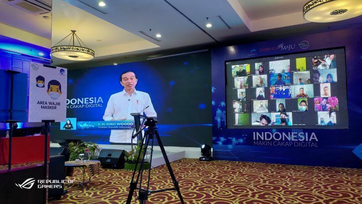 Presiden Jokowi Luncurkan Gerakan Literasi Digital Nasional
