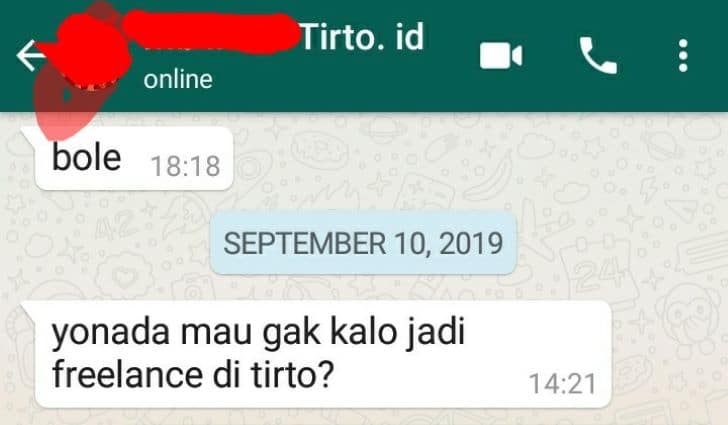 Menjadi Penulis Freelance