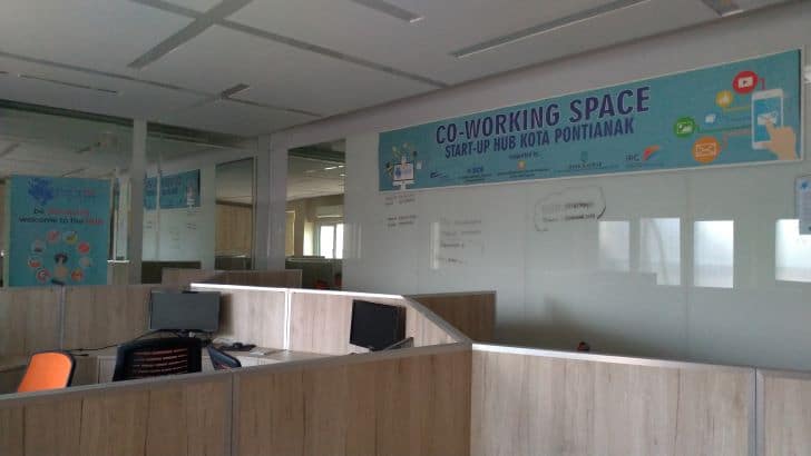 Co Working Space Start Up Hub Kota Pontianak