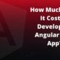 How Much It Cost to Make an Angular App