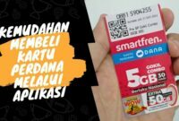 Kemudahan Membeli Kartu Paket Perdana smartfren Gokil Combo 55GB Melalui Aplikasi