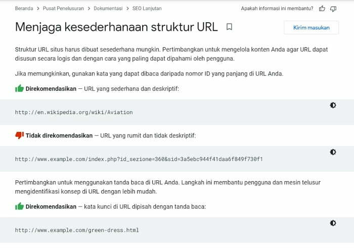 Rekomendasi Link Artikel Pendek