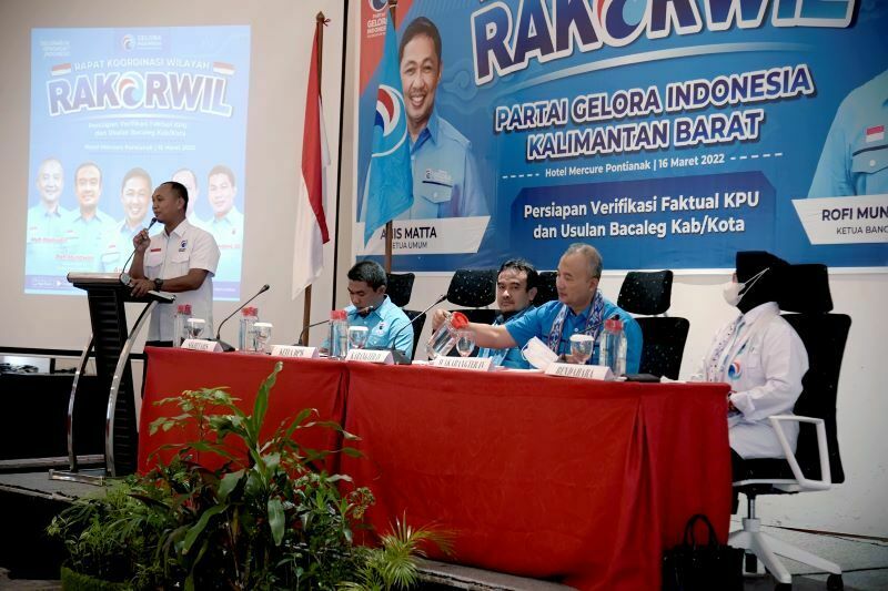 Partai Gelora Kalbar Siap Ikuti Verifikasi Parpol Peserta Pemilu 2024