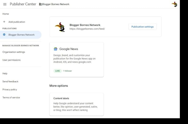 Langkah 5 Cara Mendaftarkan Blog ke Google News