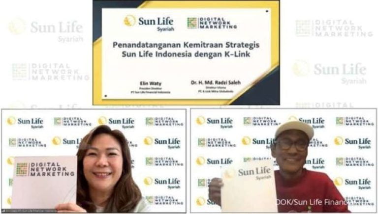 Sun Life Gandeng K-Link Pasarkan Produk Asuransi Syariah